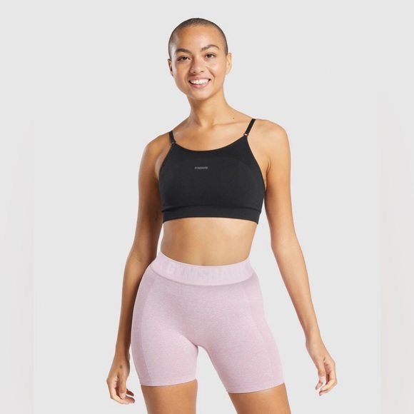 Gymshark Flex Strappy Sports Bra in Black - Picture 3 of 12